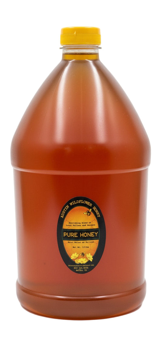 Gallon (12lbs) – Austin Wildflower Honey